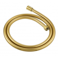 ΣΠΙΡΑΛ ΜΠΑΝΙΟΥ 1,50Μ PVC ΛΕΙΟ GOLD BRUSHED
