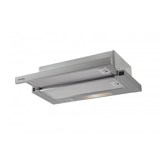 ΑΠΟΡΡΟΦΗΤΗΡΑΣ ΣΥΡΟΜΕΝΟΣ 60 CM POWER SLIM PYRAMIS INOX ECOLINE