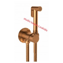 ΣΕΤ BIDET ΕΝΤΟΙΧΙΣΜΟΥ MIΞΗΣ MINIMAL KOMΠΛΕ ROSE GOLD BRUSHED
