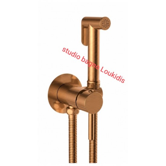 ΣΕΤ BIDET ΕΝΤΟΙΧΙΣΜΟΥ MIΞΗΣ MINIMAL KOMΠΛΕ ROSE GOLD BRUSHED