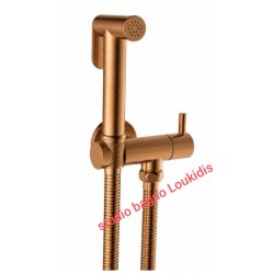 ΣΕΤ ΔΙΑΚΟΠΤΗΣ BIDET ROUND ROSE GOLD BRUSHED