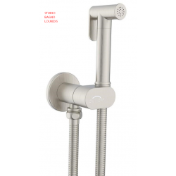 ΣΕΤ ΔΙΑΚΟΠΤΗΣ BIDET TERRA NICKEL BRUSHED