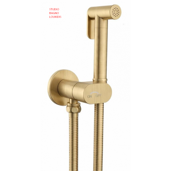 ΣΕΤ ΔΙΑΚΟΠΤΗΣ BIDET TERRA GOLD BRUSHED