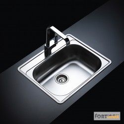 ΝΕΡΟΧΥΤΗΣ 60Χ50 VΑLLEY INOX 25060 ΛΕΙΟ SATΙΝΕ