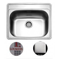 ΝΕΡΟΧΥΤΗΣ 60Χ50 VΑLLEY INOX 25060 ΣΑΓΡΕ