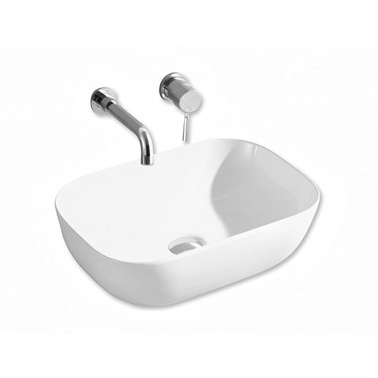 ΝΙΠΤΗΡΑΣ 46Χ32Χ13,5 ΕΠΙΤΡΑΠΕΖΙΟΣ ELEGAN-8 ΛΕΥΚΟΣ