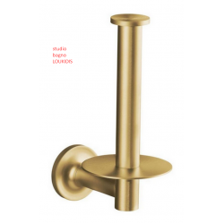 ΧΑΡΤΟΘΗΚΗ ΚΑΘΕΤΗ AXIS GOLD BRUSHED