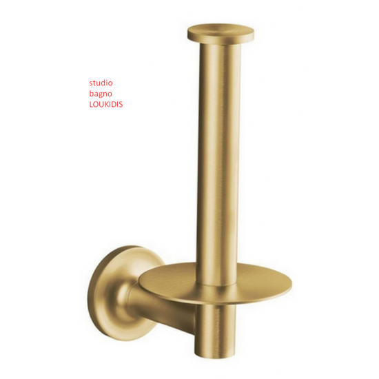 ΧΑΡΤΟΘΗΚΗ ΚΑΘΕΤΗ AXIS GOLD BRUSHED