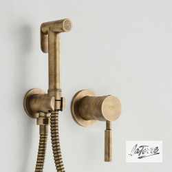 ΣΕΤ BIDET ΕΝΤΟΙΧΙΣΜΟΥ MIΞΗΣ NEW TECH KOMΠΛΕ INOX ANTIQUE BRASS