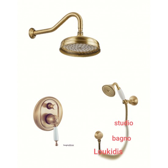 ΜΠΑΤΑΡΙΑ ΝΤΟΥΖΙΕΡΑΣ ΕΝΤΟΙΧΙΣΜΟΥ 2 ΕΞΟΔΩΝ OXFORD RETRO BRONZE