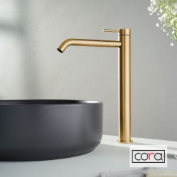 ΜΠΑΤΑΡΙΑ ΝΙΠΤΗΡΑ ΕΠΙΤΡΑΠΕΖΙΑ COSMO 316L CORA GOLD BRUSHED