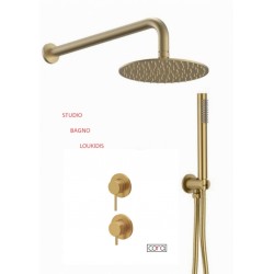 ΜΠΑΤΑΡΙΑ NTOYZΙΕΡΑΣ ΕΝΤΟΙΧΙΣΜΟΥ 2 ΡΟΩΝ COSMO 316L GOLD BRUSHED 