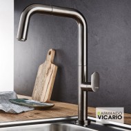 ΜΠΑΤΑΡΙΑ ΝΕΡΟΧΥΤΗ ΨΗΛΗ ME ΣΥΡΟΜΕΝΟ ΣΠΙΡΑΛ EVA BLACK BRUSHED VICARIO