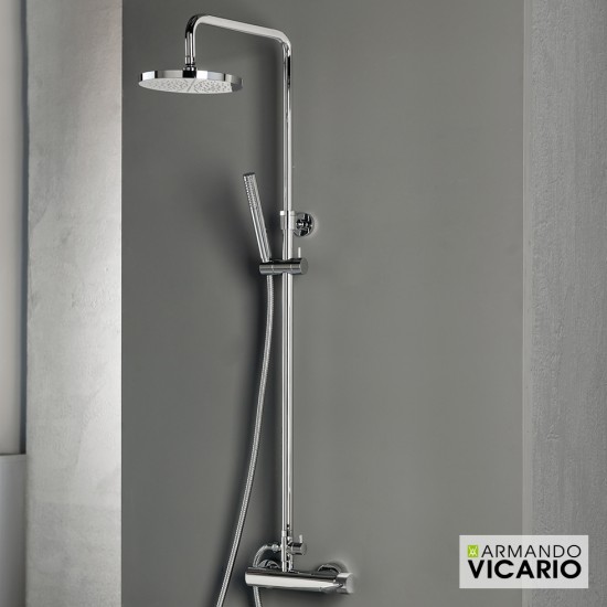 ΜΠΑΤΑΡΙΑ ΝΤΟΥΖΙΕΡΑΣ ΜΕ ΚΟΛΩΝΑ ΝΤΟΥΣ 2 ΕΞΟΔΩΝ INDUSTRIAL CHROME