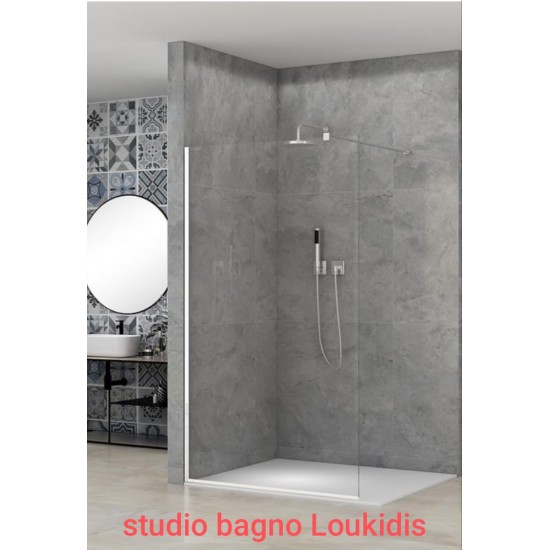 ΔΙΑΧΩΡΙΣΤΙΚΟ 80x1.95Y WALK-IN CHROME 