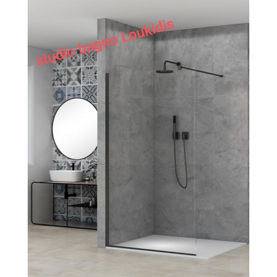 ΔΙΑΧΩΡΙΣΤΙΚΟ 80X1.95Y WALK-IN BLACK