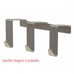 ΚΡΕΜΑΣΤΗ ΡΑΓΑ ΠΟΡΤΑΣ ΚΡΥΣΤΑΛΛΙΝΗΣ 3 ΑΓΚΙΣΤΡΩΝ GEESA NICKEL BRUSHED