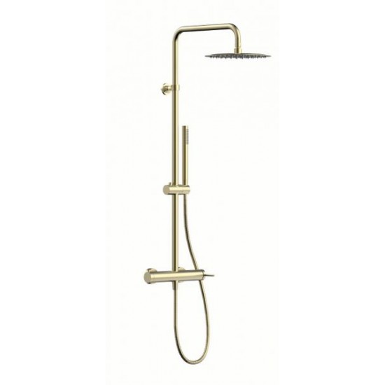 ΜΠΑΤΑΡΙΑ ΝΤΟΥΖΙΕΡΑΣ ΜΕ ΚΟΛΩΝΑ ΝΤΟΥΣ 2 ΕΞΟΔΩΝ GINI BRUSHED GOLD