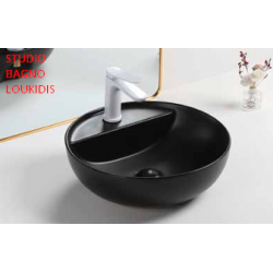 ΝΙΠΤΗΡΑΣ 42Φ ΕΠΙΤΡΑΠΕΖΙΟΣ SOFIA ΜΕ ΟΠΗ BLACK MATT