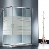 ΚΑΜΠΙΝΑ ΝΤΟΥΣΙΕΡΑΣ ΓΩΝΙΑΚΗΣ ΕΙΣΟΔΟΥ 72x90x1.80Y STARLET ΚΡΥΣΤΑΛΛΟ ΓΡΑΜΜΕΣ