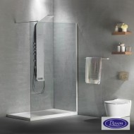 ΔΙΑΧΩΡΙΣΤΙΚΟ 50X2.00Y ΚΡΥΣΤΑΛΛΟ 8 MM IWIS WALK-IN WHITEMATT CLEAN GLASS