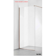 ΔΙΑΧΩΡΙΣΤΙΚΟ 70,80,90,100,110,120 CM Χ 195Y WALK-IN CROWN 8MM GOLD MAT