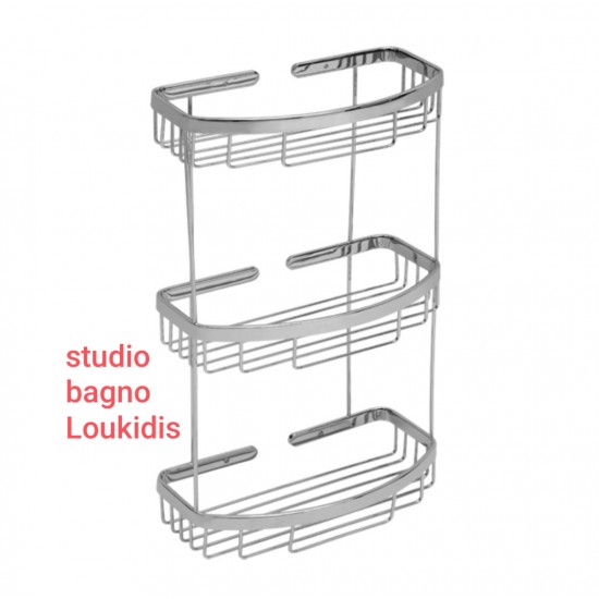 ΣΠΟΓΓΟΘΗΚΗ - ΜΠΟΥΚΑΛΟΘΗΚΗ Β-20 ΤΡΙΩΝ ΕΠΙΠΕΔΩΝ ΧΡΩΜΕ