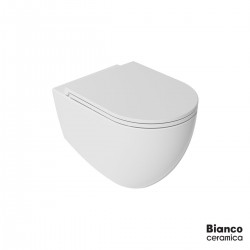 ΛΕΚΑΝΗ 53CM ΚΡΕΜΑΣΤΗ LENTA RIMLESS BIANCO MATT