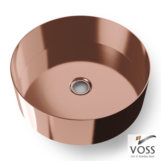 ΝΙΠΤΗΡΑΣ 40Φ ΕΠΙΤΡΑΠΕΖΙΟΣ MILO PVD ROSE GOLD BRUSHED