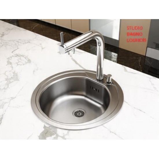 ΝΕΡΟΧΥΤΗΣ Φ50 MAY50 ECO INOX ΛΕΙΟ SATINE