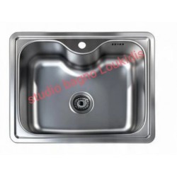 ΝΕΡΟΧΥΤΗΣ 60X50 MAY60 ECO INOX ΛΕΙΟ SATINE