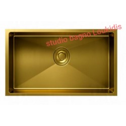 ΝΕΡΟΧΥΤΗΣ 79X50 MAY79 INOX GOLD BRUSHED PVD