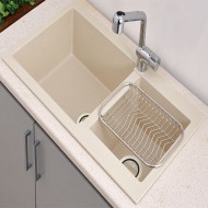 ΝΕΡΟΧΥΤΗΣ 86x50 QUADRA GRANITE Q-86 CROWN 