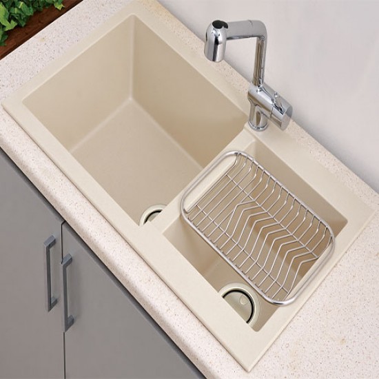 ΝΕΡΟΧΥΤΗΣ 86x50 QUADRA GRANITE Q-86 CROWN 