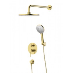 ΜΠΑΤΑΡΙΑ ΝΤΟΥΖΙΕΡΑΣ ΕΝΤΟΙΧΙΣΜΟΥ 2 ΡΟΩΝ CARLA GOLD BRUSHED 