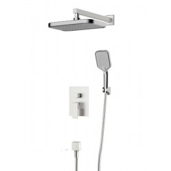 ΜΠΑΤΑΡΙΑ ΝΤΟΥΖΙΕΡΑΣ ΕΝΤΟΙΧΙΣΜΟΥ 2 ΡΟΩΝ ATENA BRUSHED NICKEL