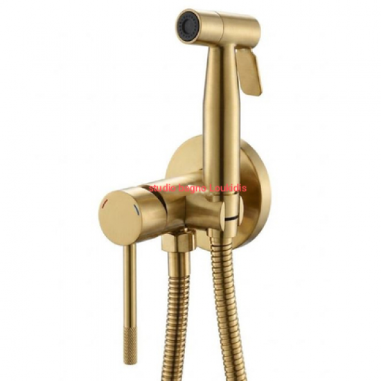ΣΕΤ BIDET ΕΝΤΟΙΧΙΣΜΟΥ MIΞΗΣ CARLA KOMΠΛΕ GOLD BRUSHED
