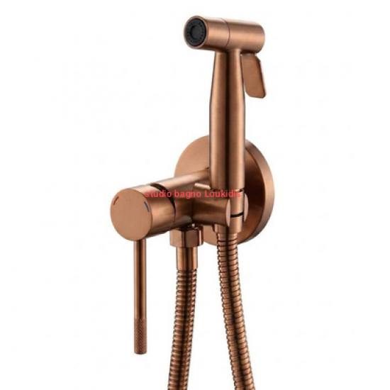 ΣΕΤ BIDET ΕΝΤΟΙΧΙΣΜΟΥ MIΞΗΣ CARLA KOMΠΛΕ ROSE GOLD BRUSHED