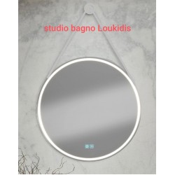 ΚΑΘΡΕΠΤΗΣ 60Φ LED ΜΕ ΙΜΑΝΤΑ DOMΙ SILVER BRUSHED