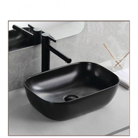 ΝΙΠΤΗΡΑΣ 46Χ32Χ13,5 ΕΠΙΤΡΑΠΕΖΙΟΣ ELEGAN-4 BLACK MATT