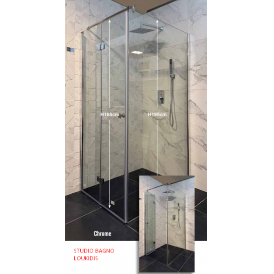 ΠΟΡΤΑ ΝΤΟΥΣΙΕΡΑΣ 80X1.85Y ΠΤΥΣΣΟΜΕΝΗ 907 ΜΕ ΠΛΑΊ΄ΝΟ 80Χ1.95