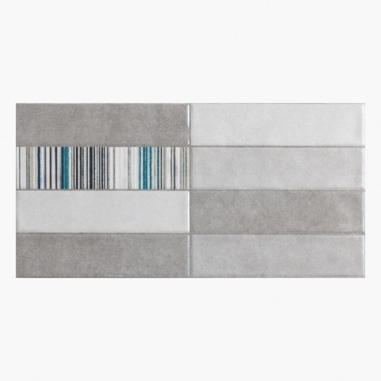 ΠΛΑΚΑΚΙ 30X60 ΜΠΑΝΙΟΥ APOLLO MOSAIC MATT