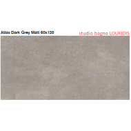 ΠΛΑΚΑΚΙ 60X120 ΔΑΠΕΔΟΥ-ΜΠΑΝΙΟΥ ATLAS DARK GREY