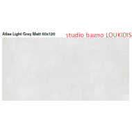ΠΛΑΚΑΚΙ 60X120 ΔΑΠΕΔΟΥ-ΜΠΑΝΙΟΥ ATLAS LIGHT GREY