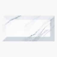 ΠΛΑΚΑΚΙ 10X20 ΜΠΑΝΙΟΥ-ΚΟΥΖΙΝΑΣ ARTISAN CARRARA WHITE GLOSSY