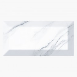 ΠΛΑΚΑΚΙ 10X20 ΜΠΑΝΙΟΥ-ΚΟΥΖΙΝΑΣ ARTISAN CARRARA WHITE GLOSSY