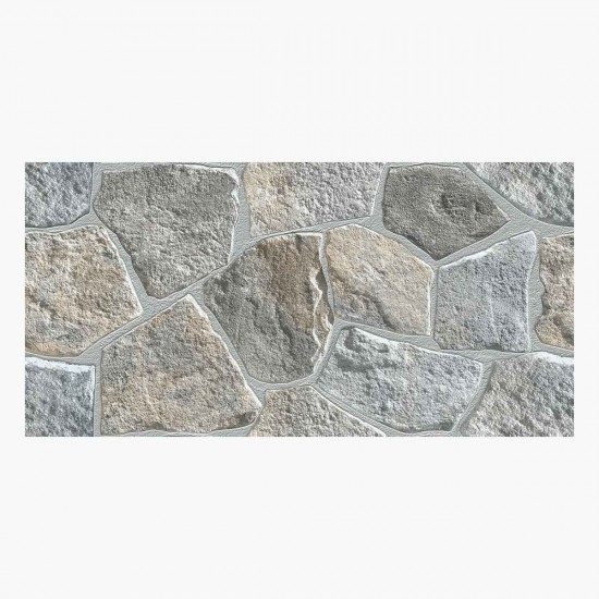 ΠΛΑΚΑΚΙ 30X60 ΕΠΕΝΔΥΣΗΣ ΤΟΙΧΟΥ ΠΕΤΡΑ ELITE GREY