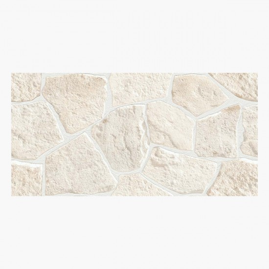 ΠΛΑΚΑΚΙ 30X60 ΕΠΕΝΔΥΣΗΣ ΤΟΙΧΟΥ ΠΕΤΡΑ ELITE WHITE