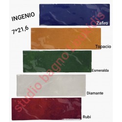 ΠΛΑΚΑΚΙ 7Χ21,6 ΜΠΑΝΙΟΥ-ΚΟΥΖΙΝΑΣ ΣΕΙΡΑ INGENIO ΣΕ 5 ΧΡΩΜΑΤΑ