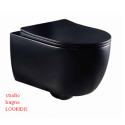 ΛΕΚΑΝΗ 49CM KEA BLACK MATT TORNADO